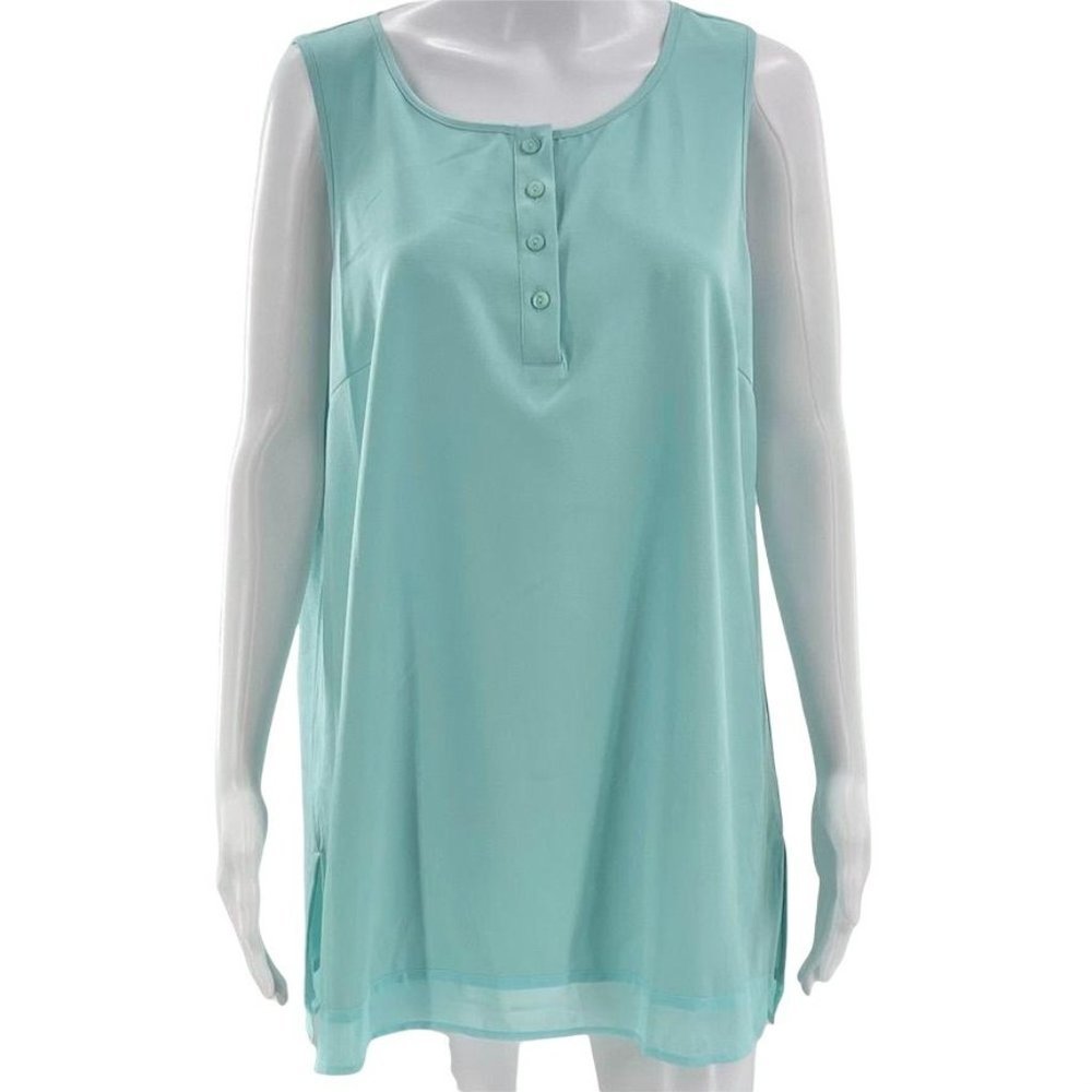 Linea by Louis Dell'Olio Sleeveless Top Medium